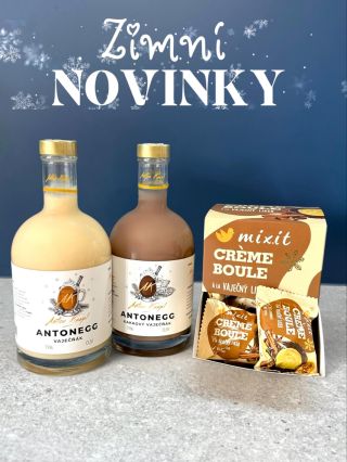 ❄️ Zimní novinky jsou tady! ❄️ Zahřejte se lahodným vaječňákem Antonegg nebo si dopřejte sladké Crème Boule à la vaječný...